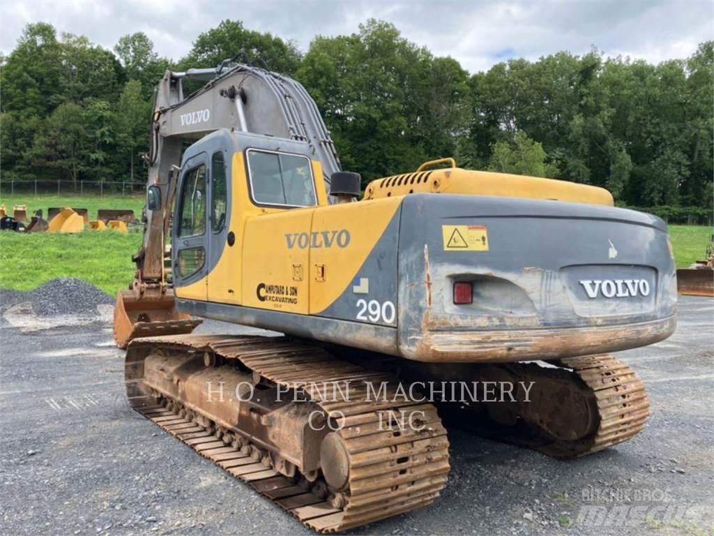 Volvo EC290LC Kāpurķēžu ekskavatori