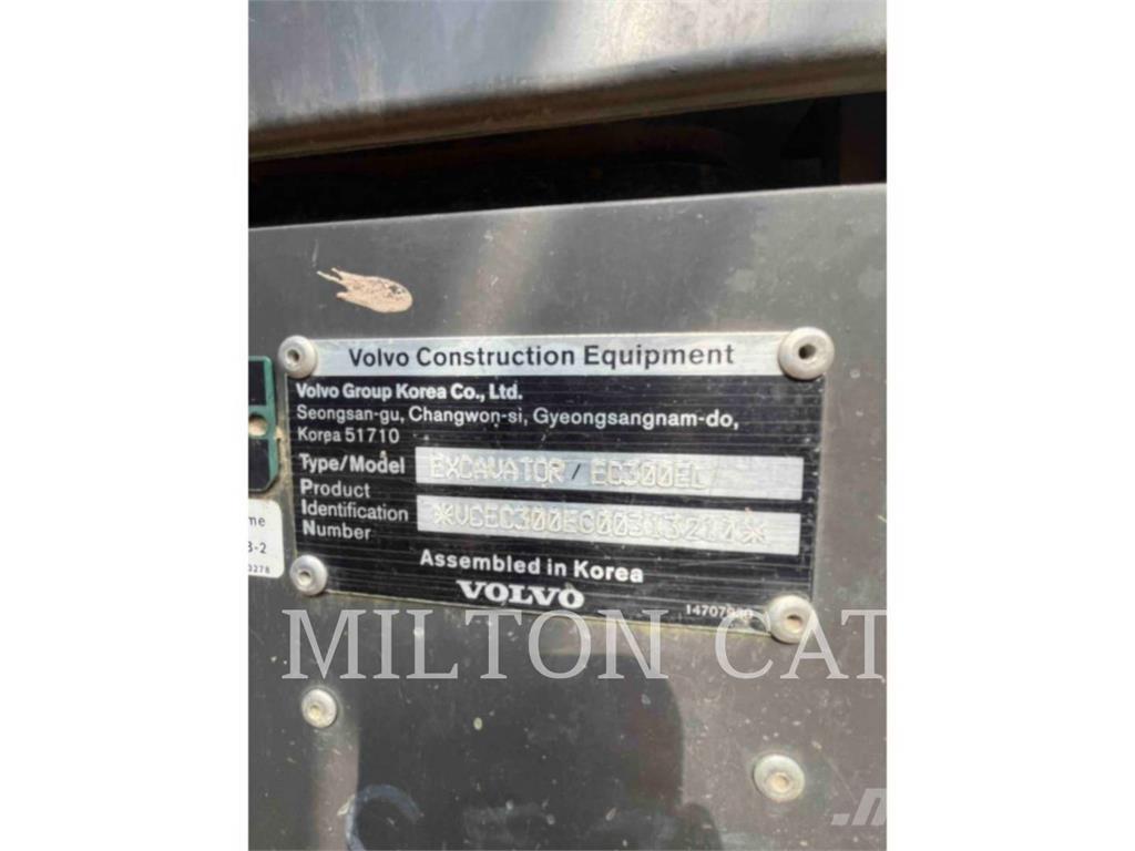 Volvo EC300E Kāpurķēžu ekskavatori