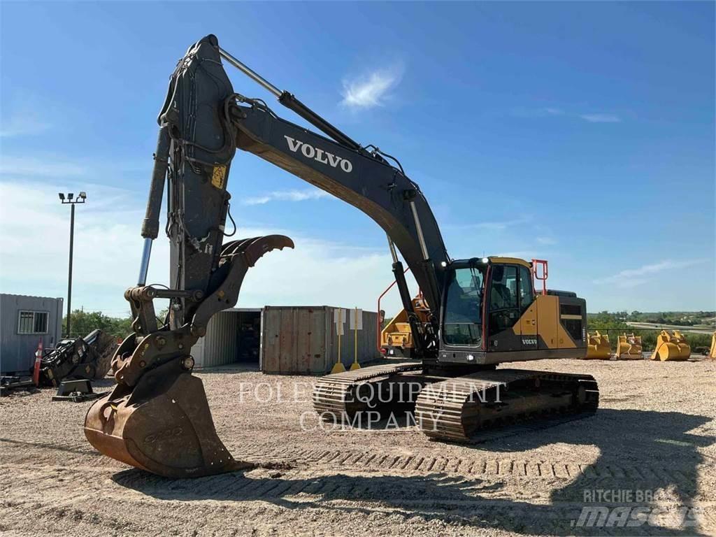 Volvo EC300EL Kāpurķēžu ekskavatori