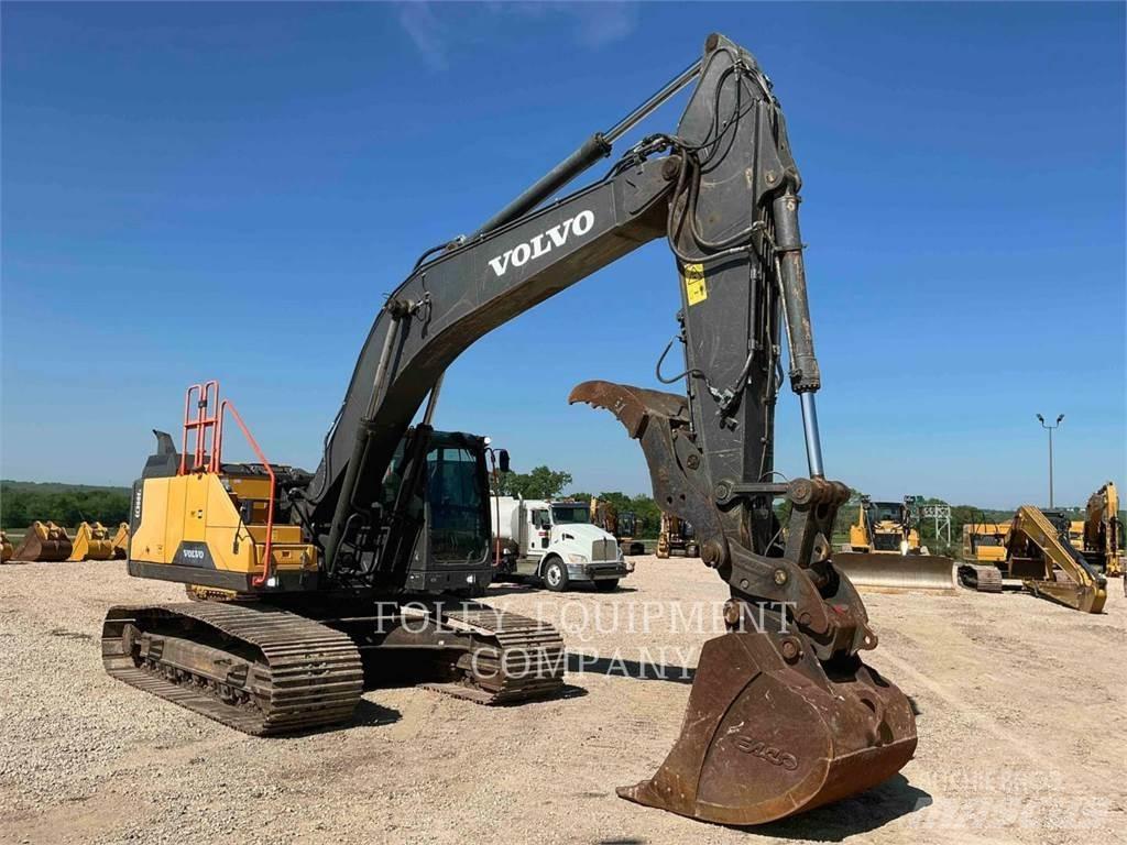 Volvo EC300EL Kāpurķēžu ekskavatori