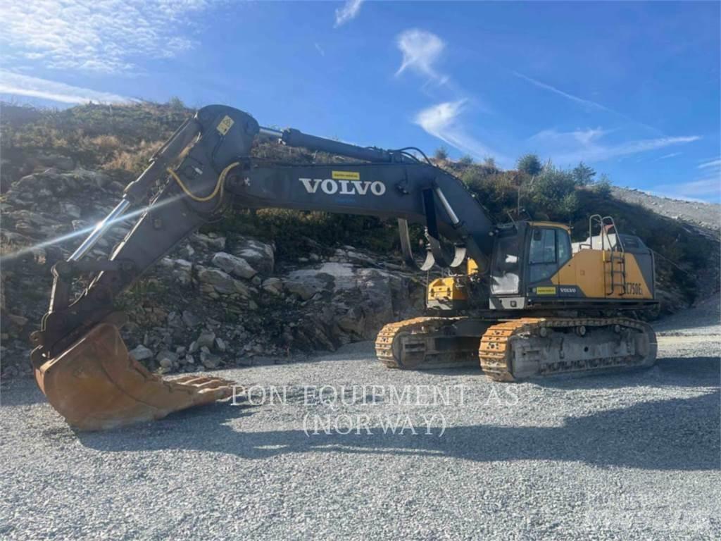 Volvo EC750 Kāpurķēžu ekskavatori