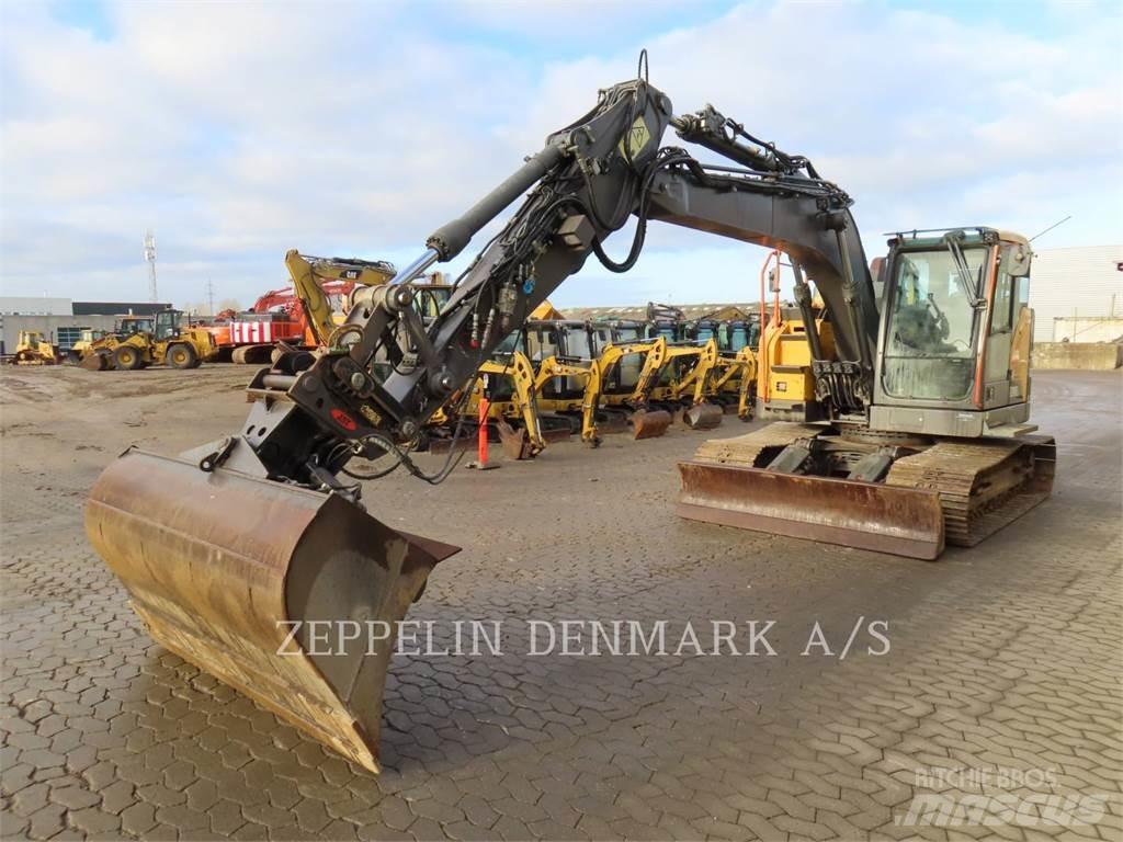 Volvo ECR145EL Kāpurķēžu ekskavatori