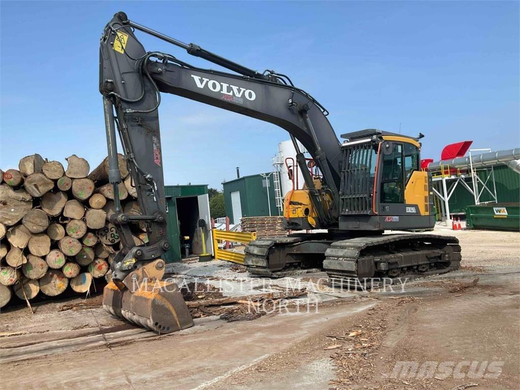 Volvo ECR235EL Kāpurķēžu ekskavatori