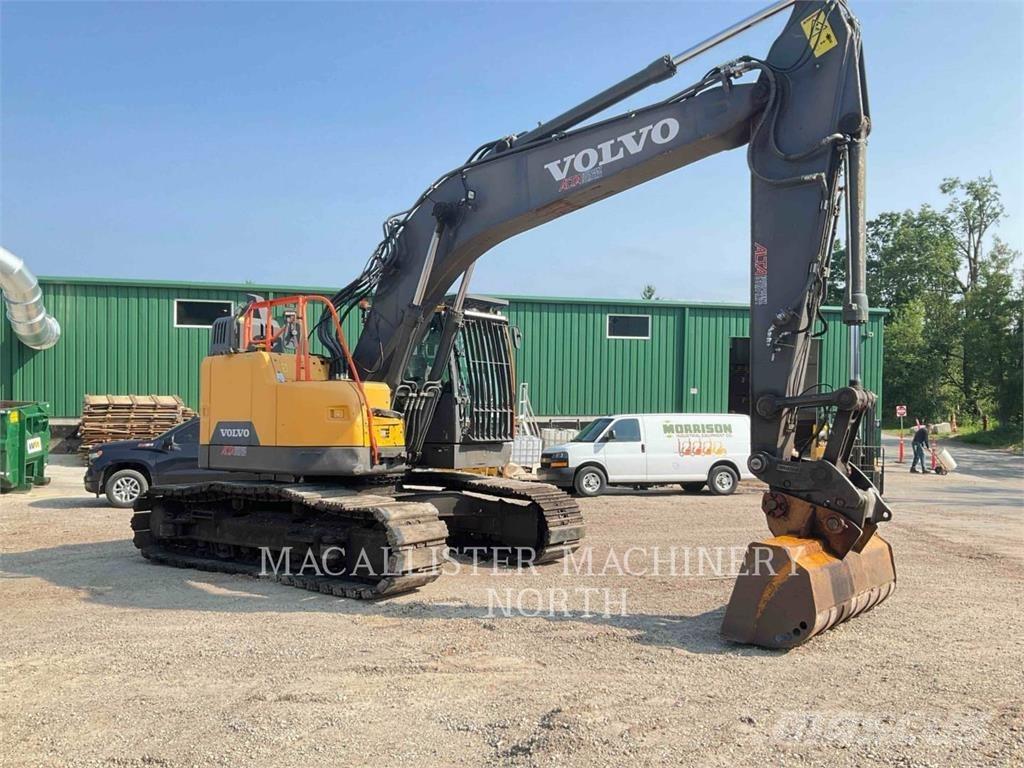 Volvo ECR235EL Kāpurķēžu ekskavatori