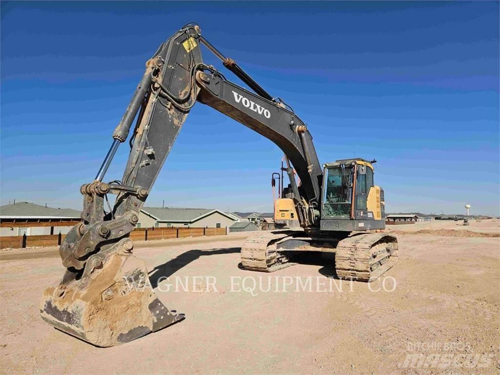 Volvo ECR355EL Kāpurķēžu ekskavatori