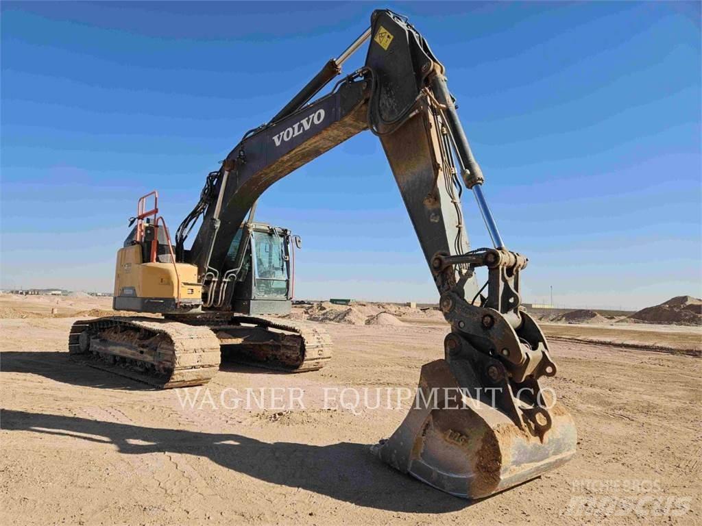 Volvo ECR355EL Kāpurķēžu ekskavatori