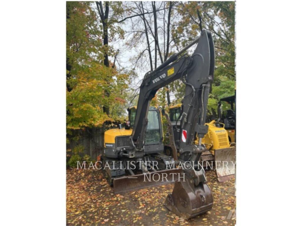 Volvo ECR88 Kāpurķēžu ekskavatori