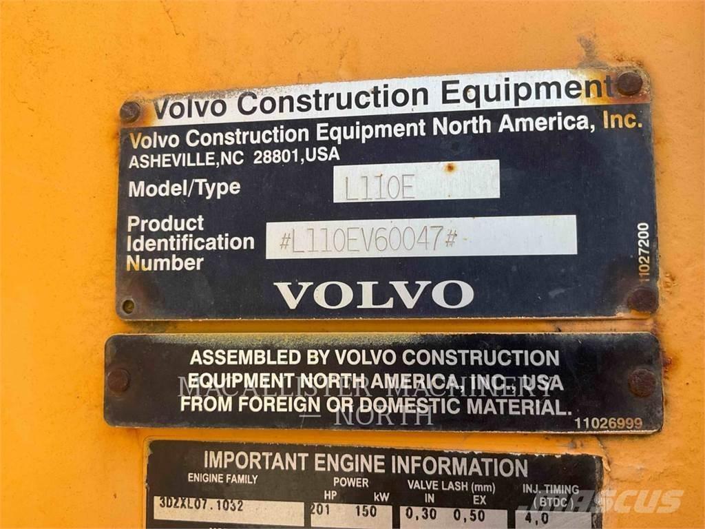 Volvo L110E Iekrāvēji uz riteņiem