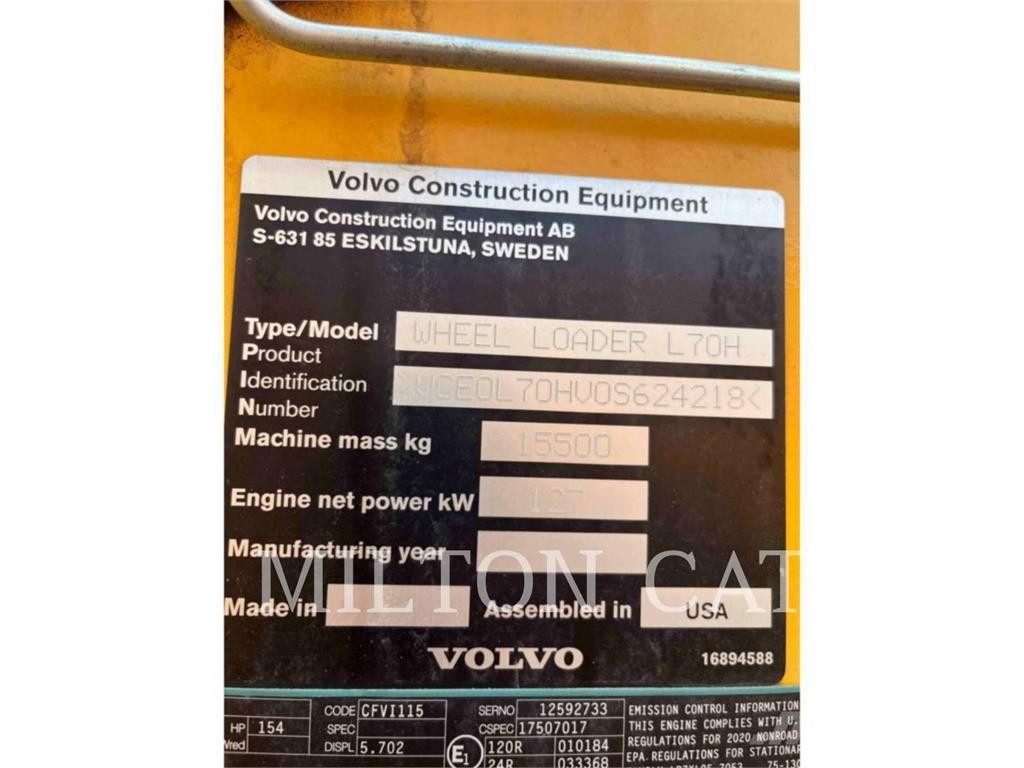 Volvo L70H Iekrāvēji uz riteņiem