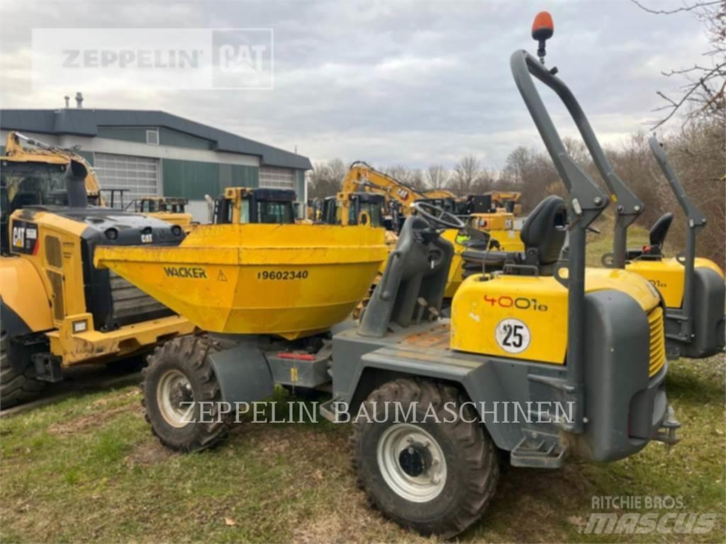 Wacker 4001 Artikulētie pašizgāzēji
