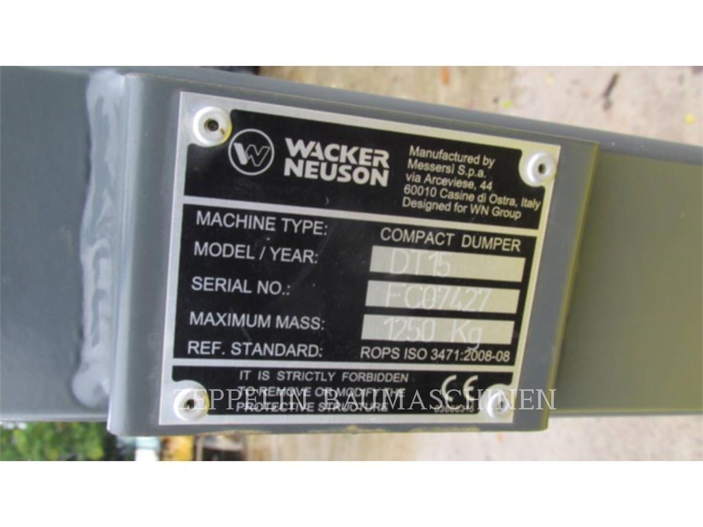 Wacker DT15 Artikulētie pašizgāzēji