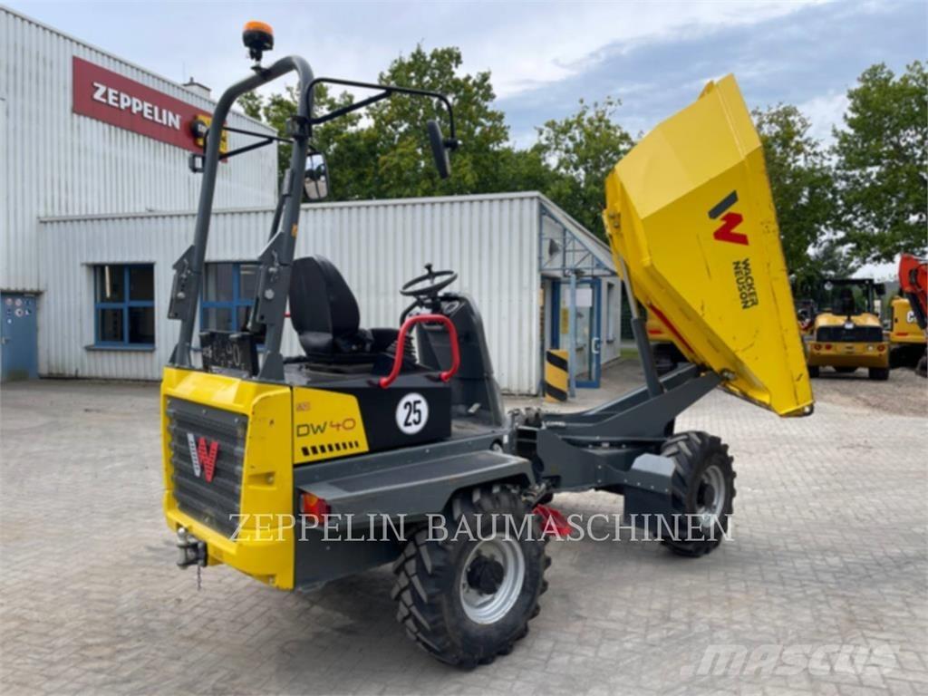 Wacker DW40 Artikulētie pašizgāzēji