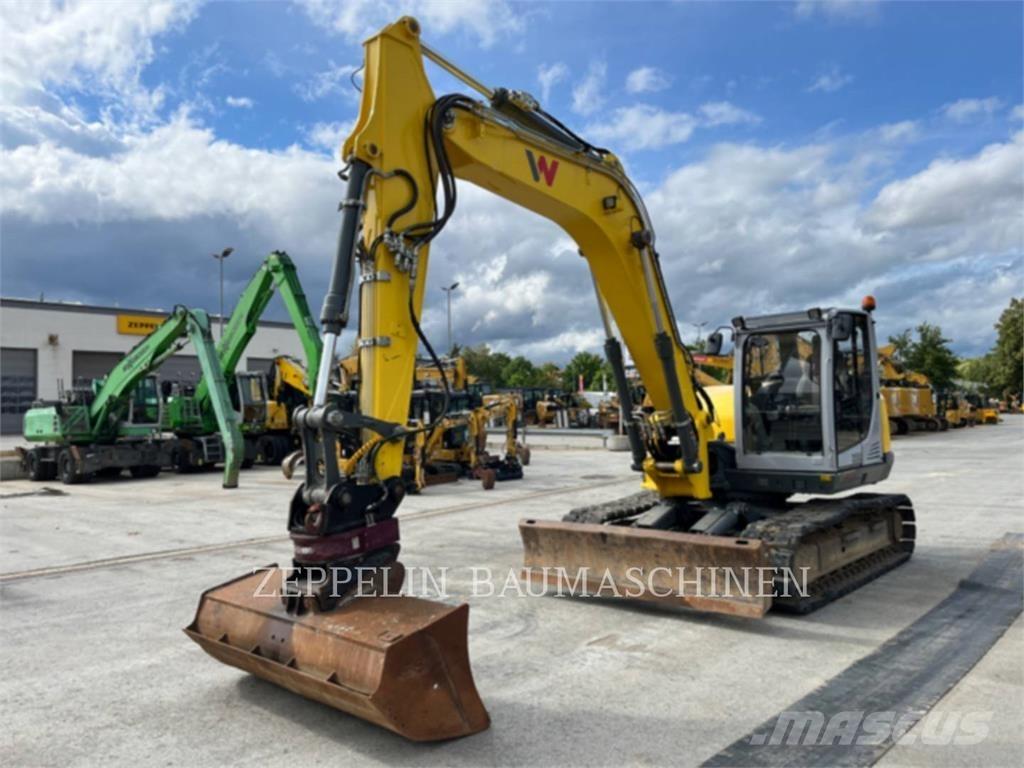 Wacker ET145 Kāpurķēžu ekskavatori