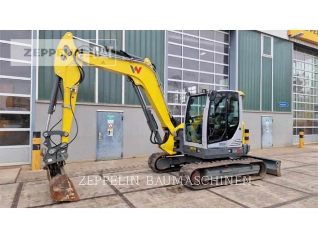 Wacker EZ80 Kāpurķēžu ekskavatori