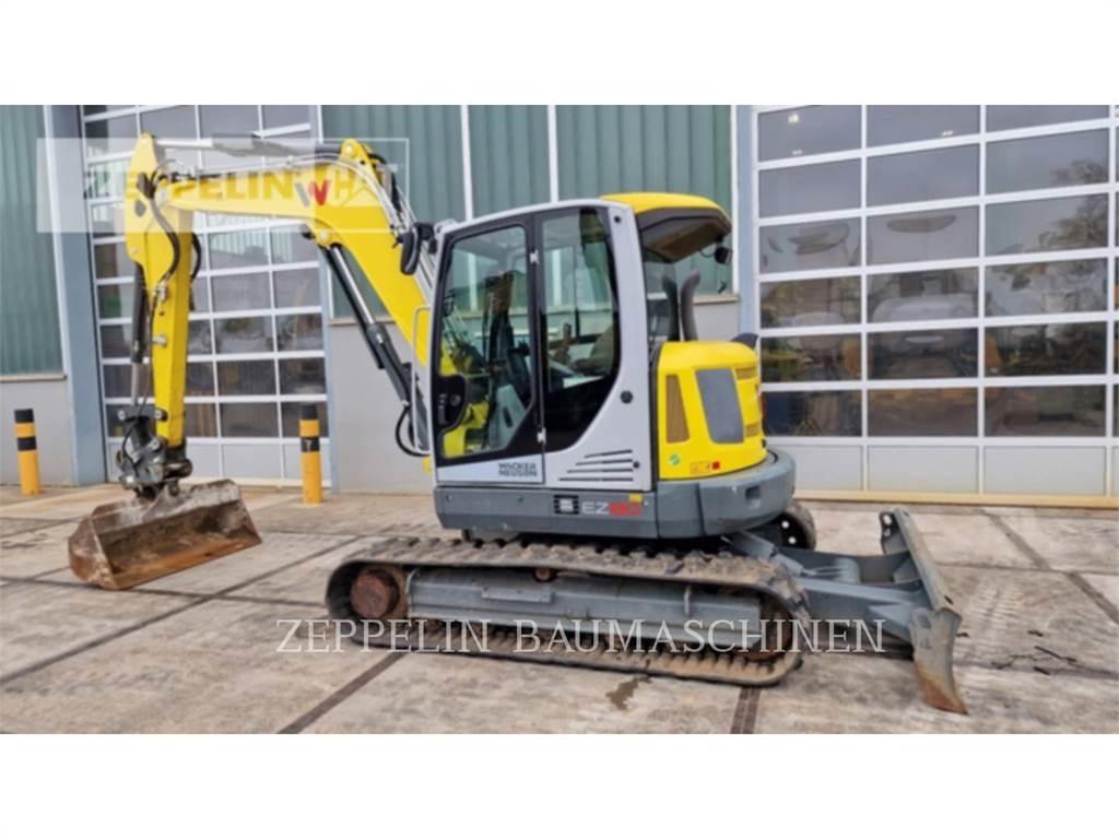 Wacker EZ80 Kāpurķēžu ekskavatori