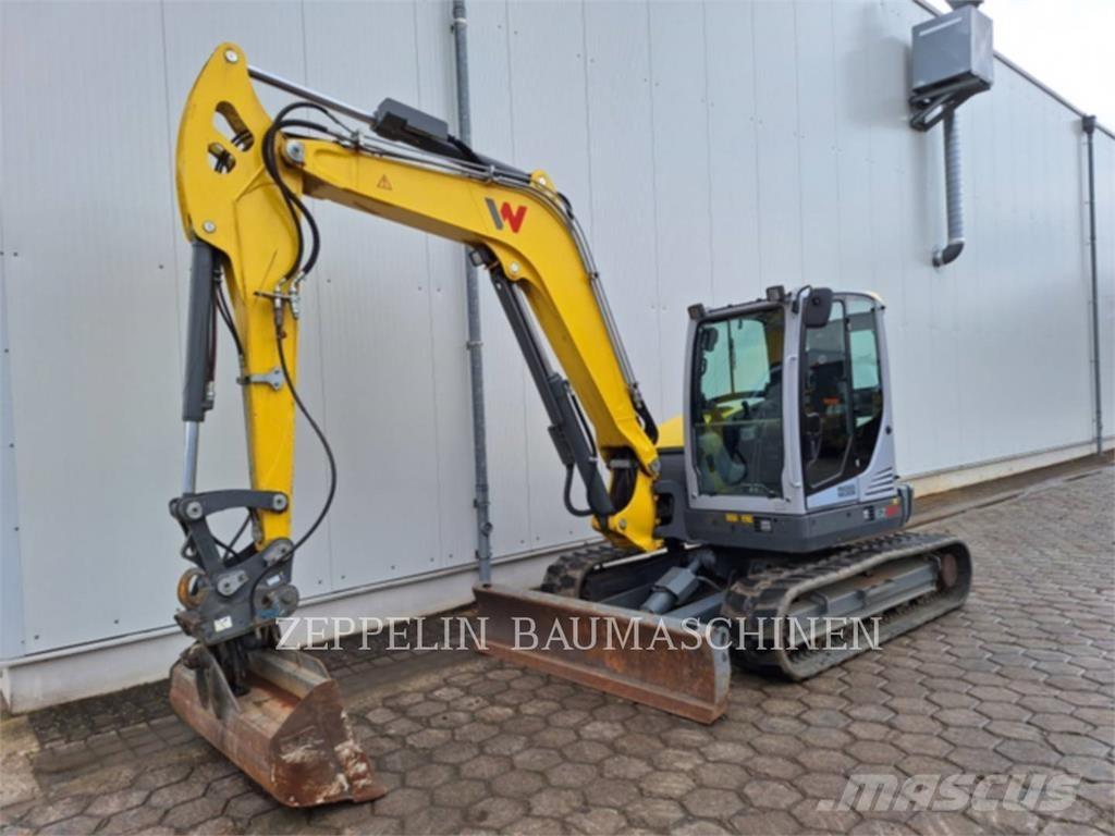 Wacker EZ80 Kāpurķēžu ekskavatori