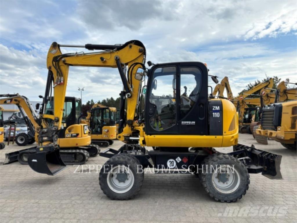 Wacker ZM110 Ekskavatori uz riteņiem