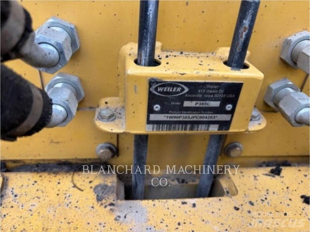 Weiler P385C Asfalta klājēji