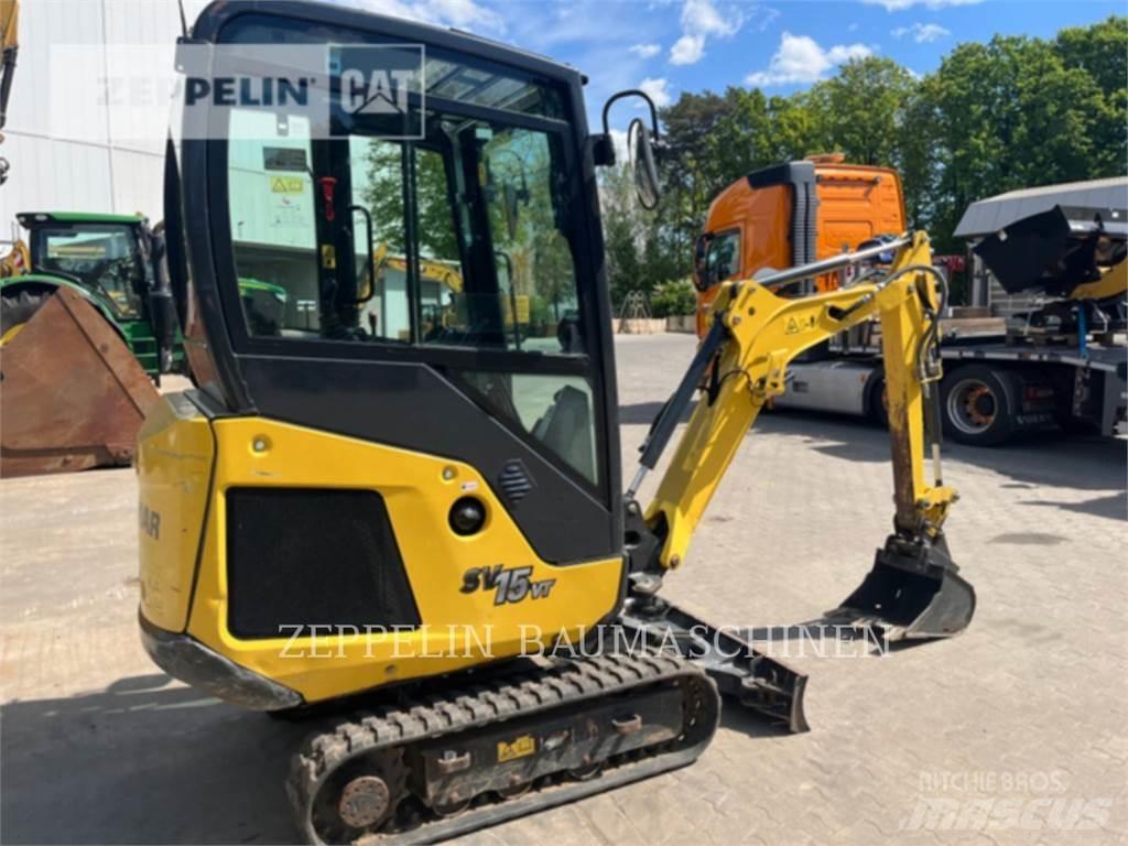 Yanmar SV15 Kāpurķēžu ekskavatori