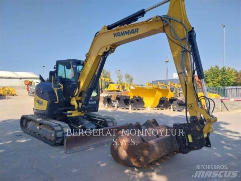 Yanmar VI080-1A Kāpurķēžu ekskavatori