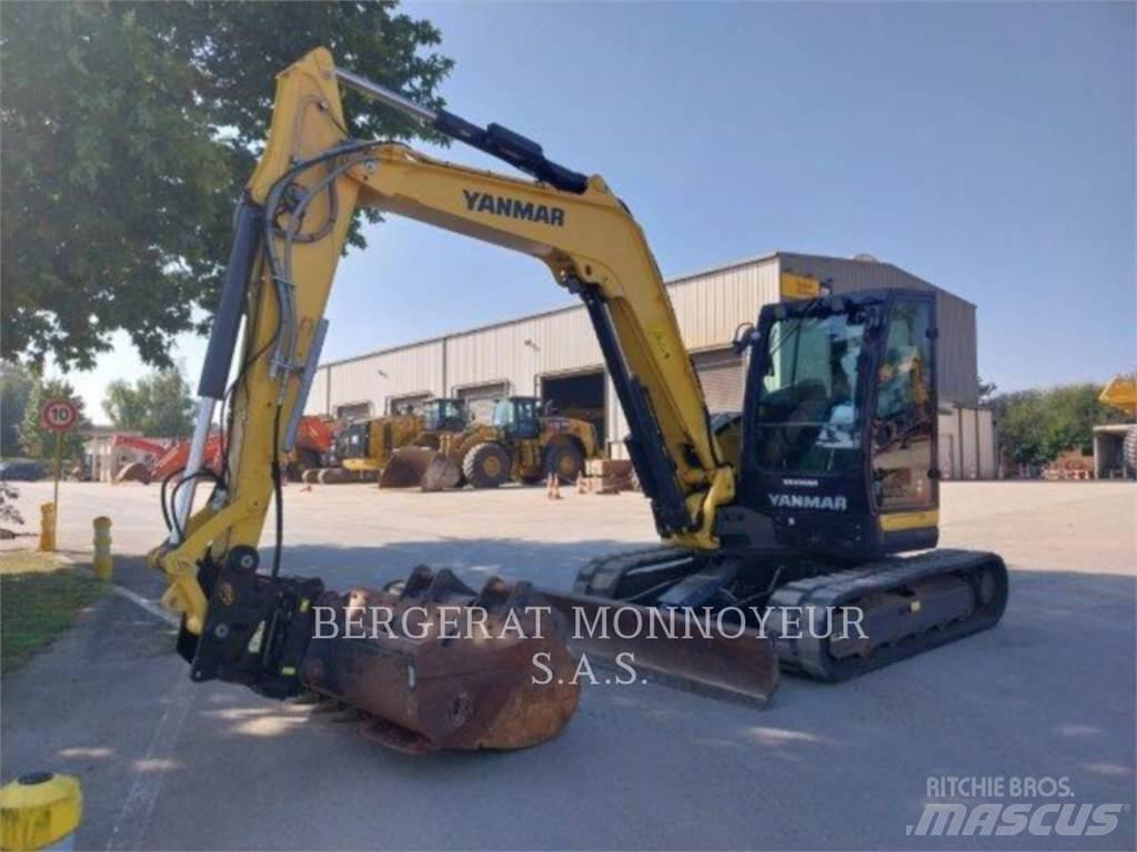 Yanmar VI080-1A Kāpurķēžu ekskavatori