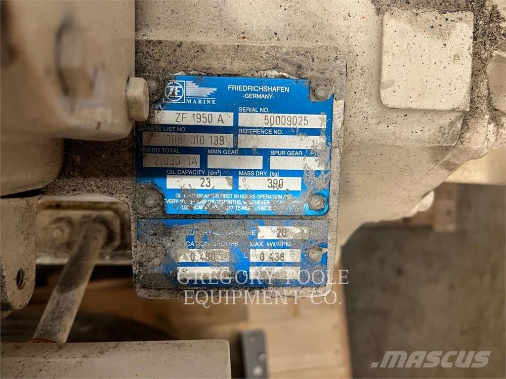 ZF TRANSMISSION 1950A Palīgdzinēji kuģiem