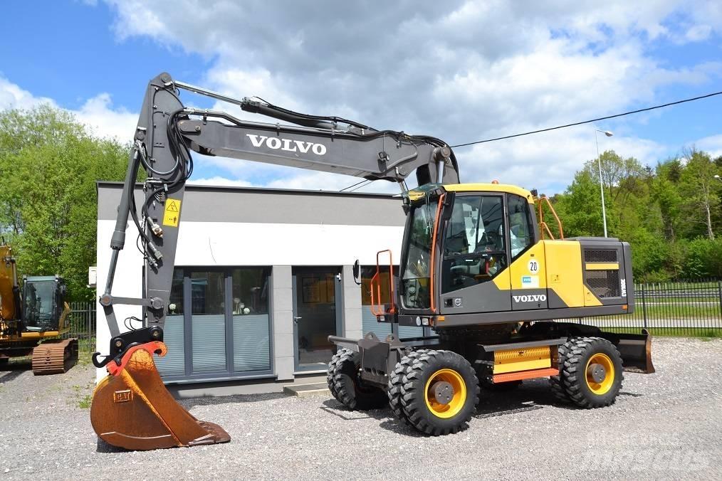Volvo EW 180 E Ekskavatori uz riteņiem