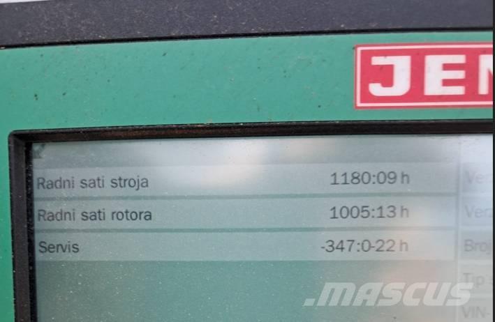 JENZ HEM 820 DL Koksnes šķeldotāji