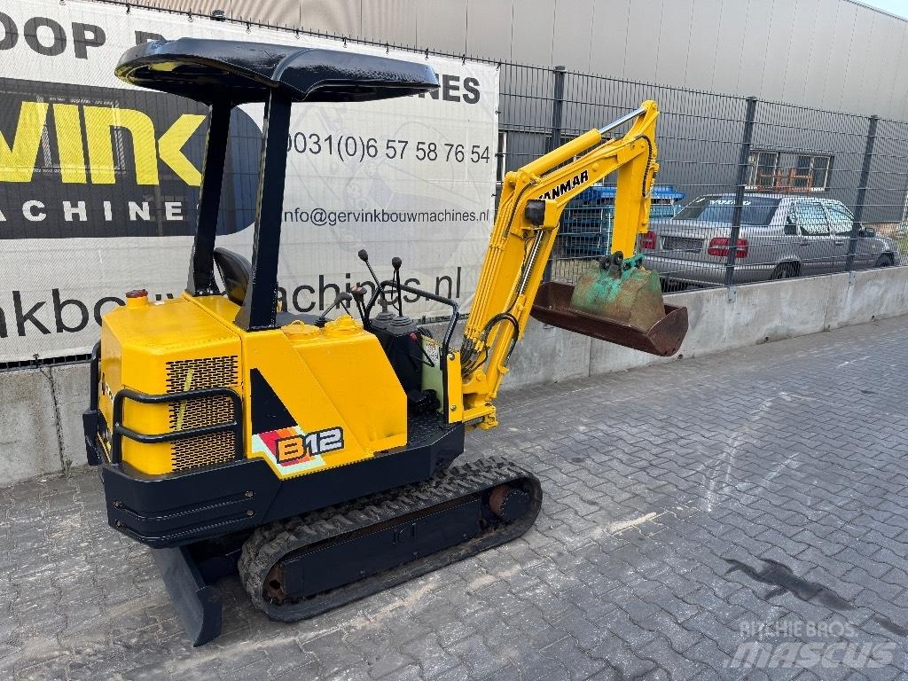 Yanmar B12 Mini ekskavatori < 7 t
