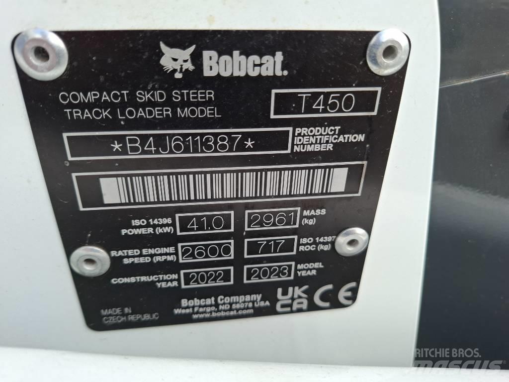 Bobcat T 450 Lietoti riteņu kompaktiekrāvēji