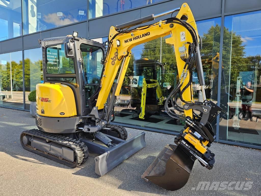 New Holland E 26 C Mini ekskavatori < 7 t