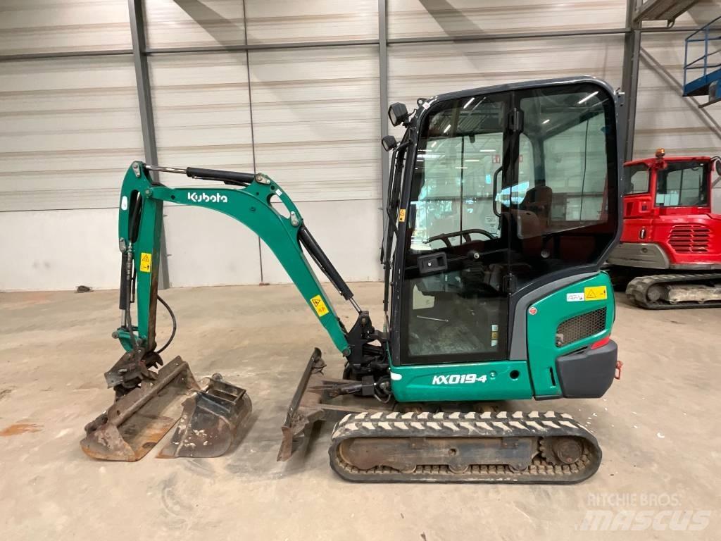 Kubota KX 019-4 Mini ekskavatori < 7 t