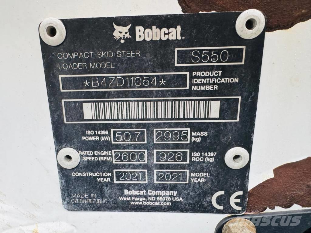 Bobcat S 550 Lietoti riteņu kompaktiekrāvēji