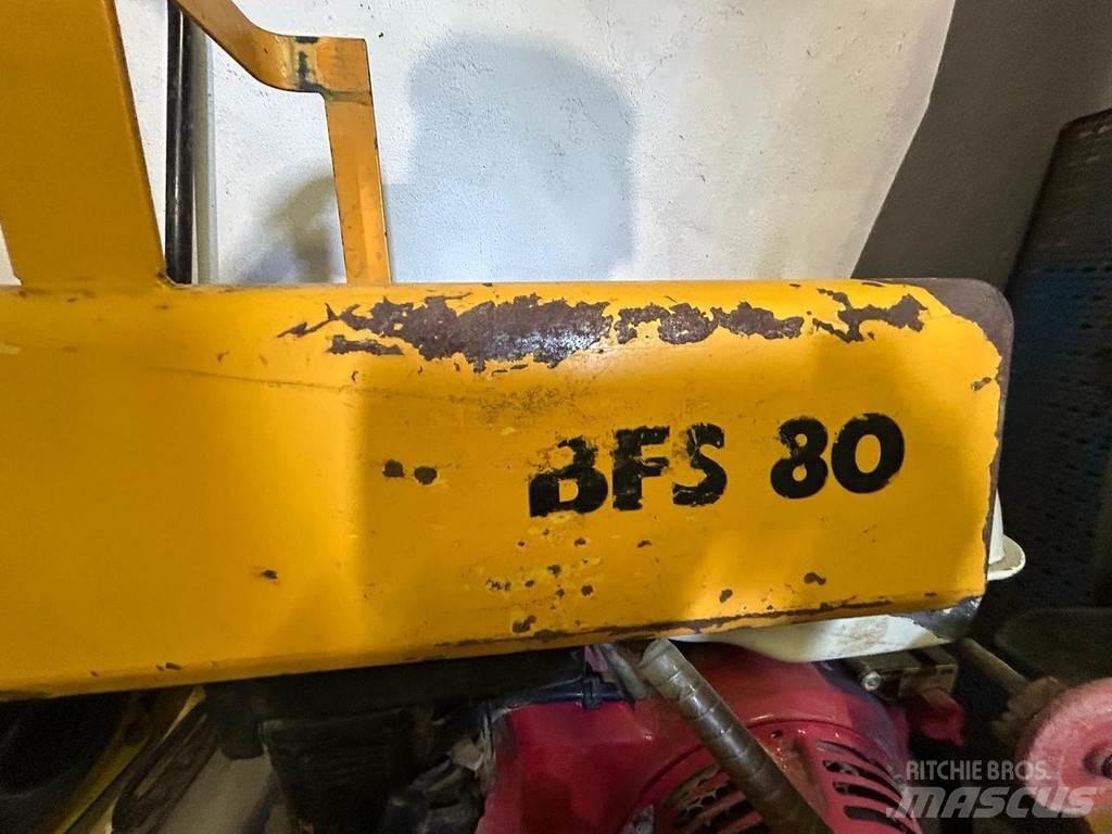 Wacker BFS80 Cita augsnes apstrādes tehnika un papildaprīkojums