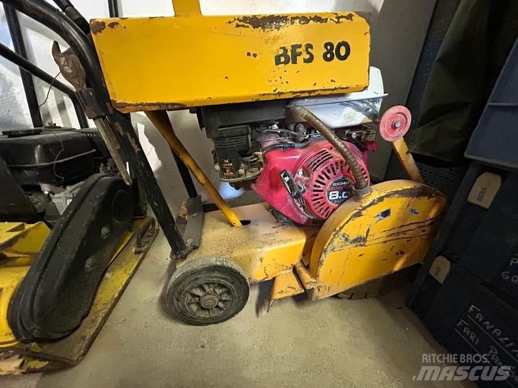Wacker BFS80 Cita augsnes apstrādes tehnika un papildaprīkojums