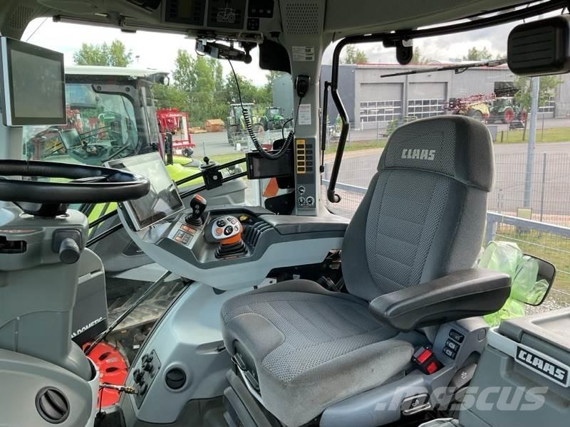 CLAAS Axion 960 TT Kāpurķēžu ceļamkrāni