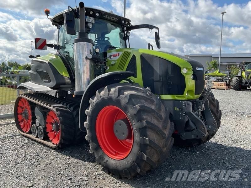CLAAS Axion 960 TT Kāpurķēžu ceļamkrāni