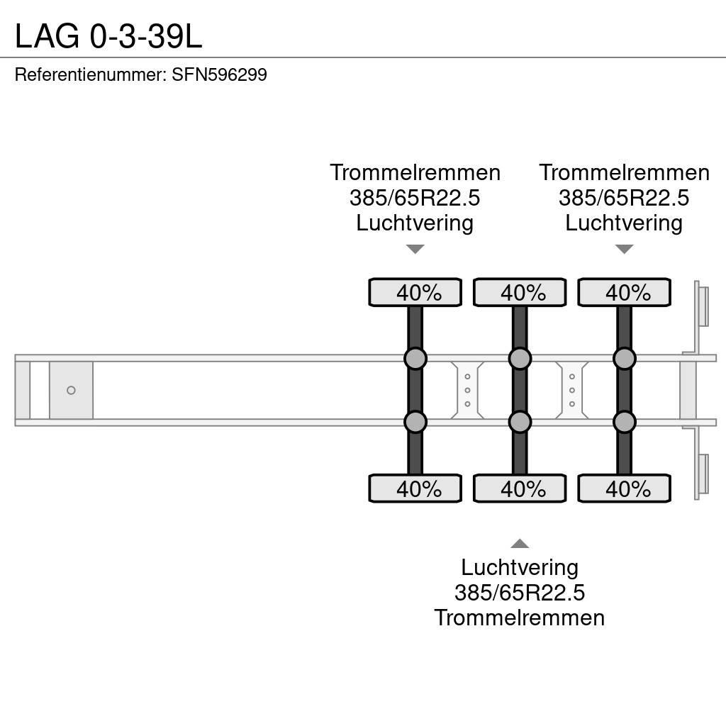 LAG 0-3-39L Konteinertreileri