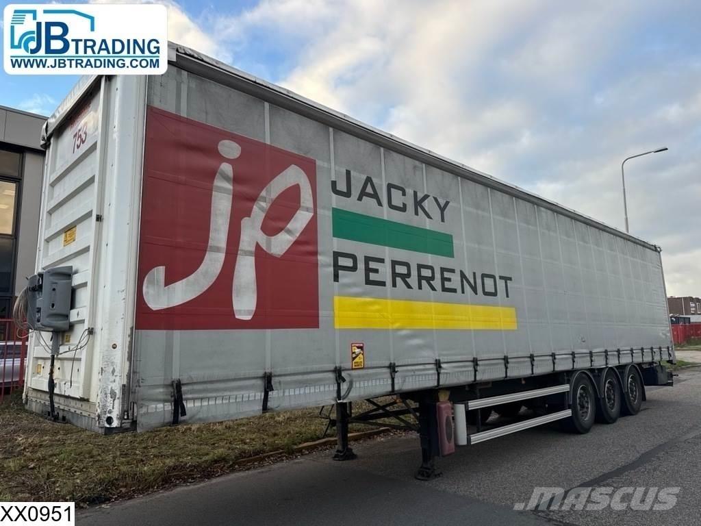 Fruehauf Tautliner Tents puspiekabes