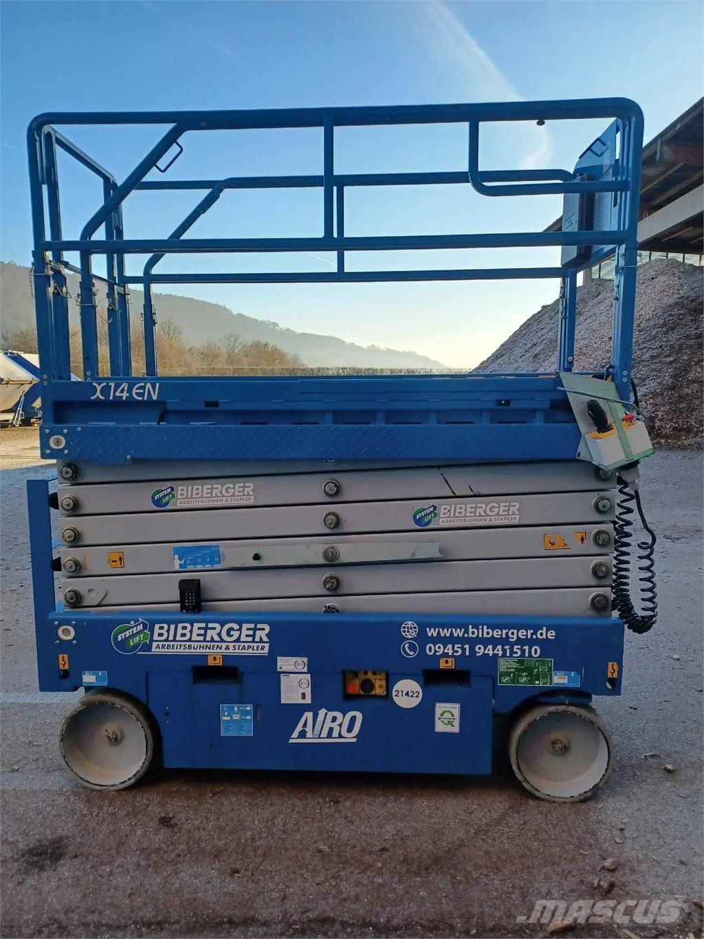 Aichi X14EN Šķerveida pacēlāji