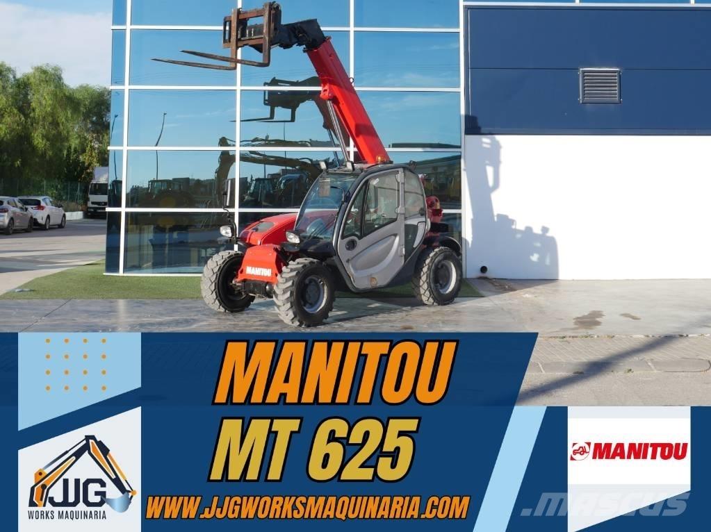 Manitou MT 625 Teleskopiskie manipulatori