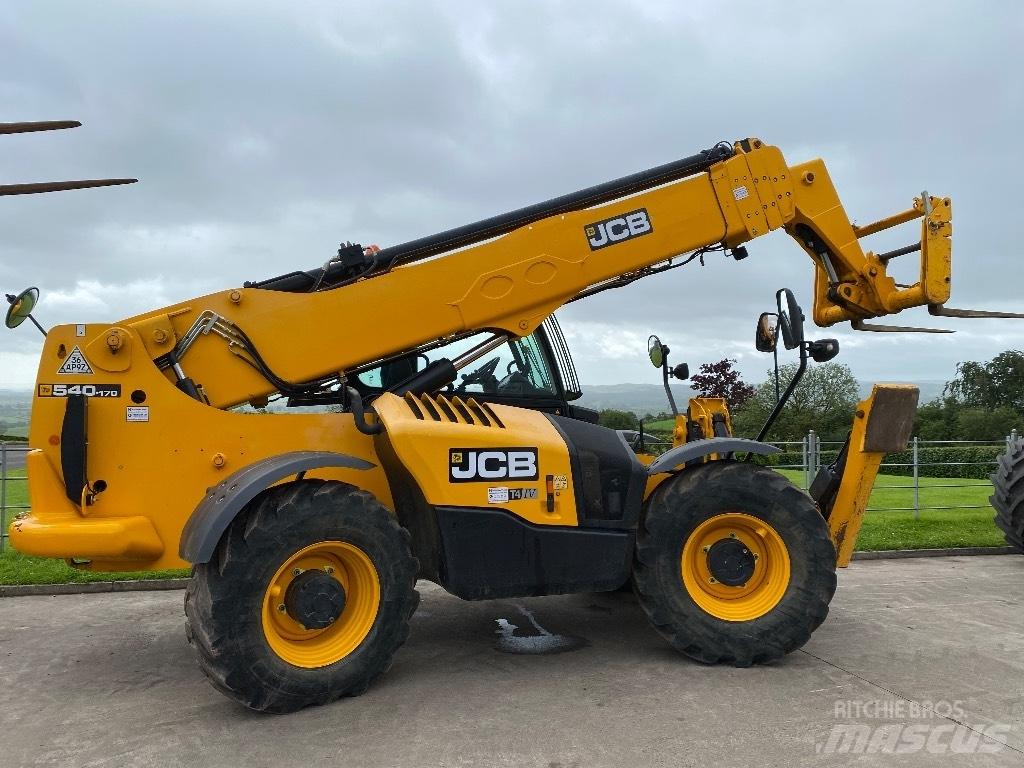 JCB 540-170 Teleskopiskie manipulatori