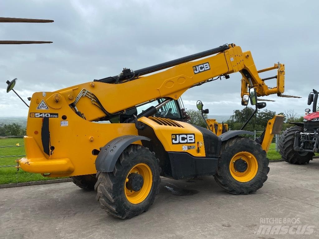 JCB 540-170 Teleskopiskie manipulatori