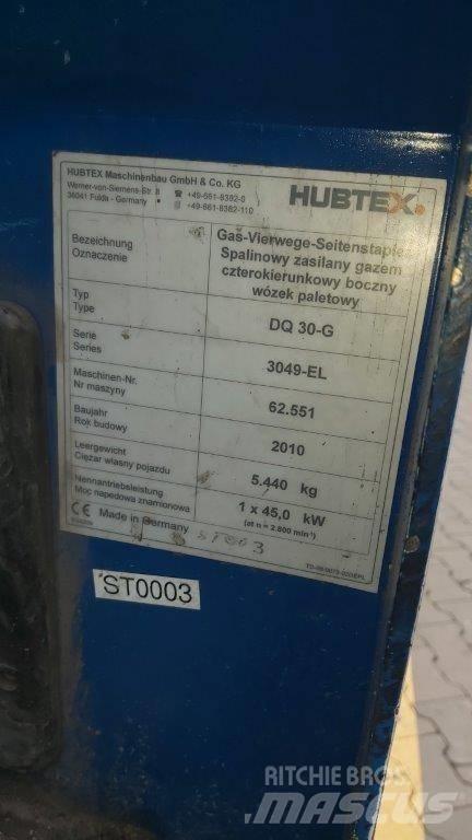 Hubtex DQ 30 G Pārvadātājs iekraušanai no sāniem
