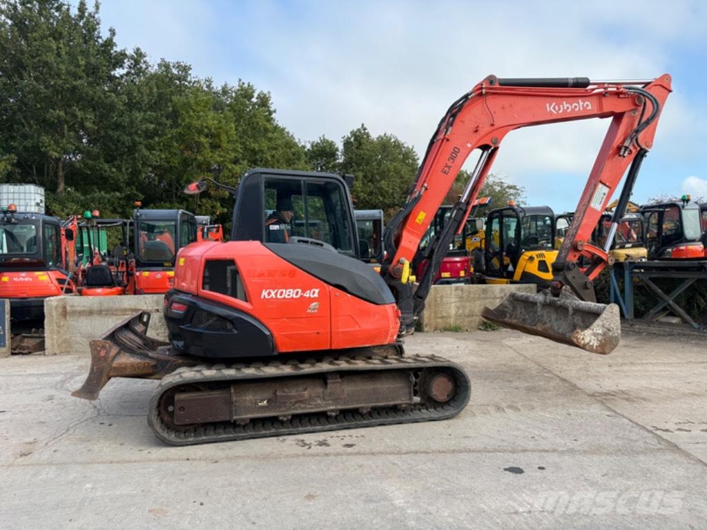 Kubota KX 080-4 Vidēja lieluma ekskavatori 7 t - 12 t