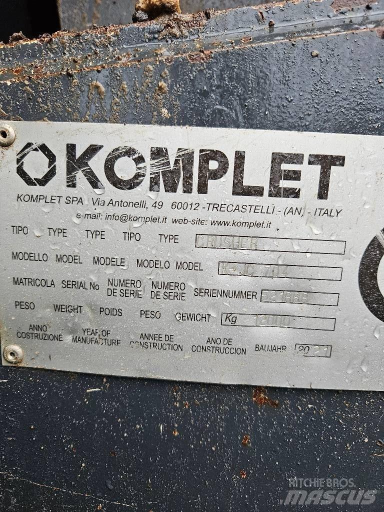 Komplet K-JC 704 Mobilie drupinātāji