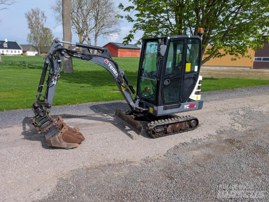Terex TC 22-2 Kāpurķēžu ekskavatori