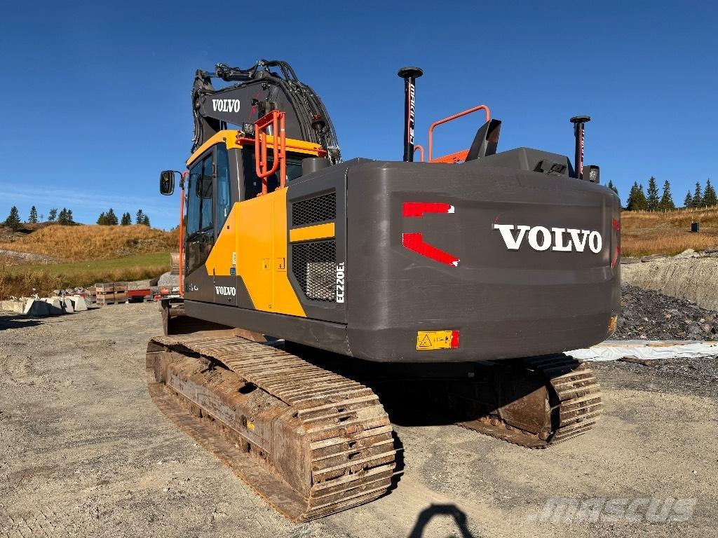 Volvo EC220EL Kāpurķēžu ekskavatori