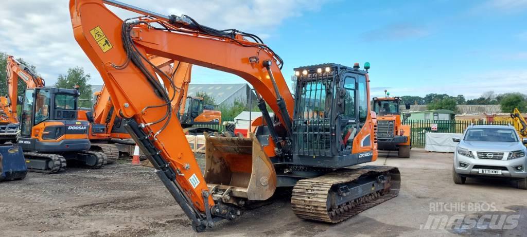 Doosan DX140LCR-5 Kāpurķēžu ekskavatori