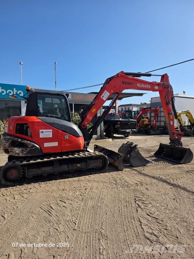 Kubota KX80-4a2 Vidēja lieluma ekskavatori 7 t - 12 t